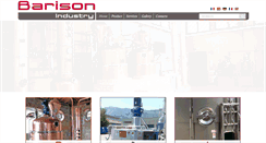 Desktop Screenshot of barisonindustry.com